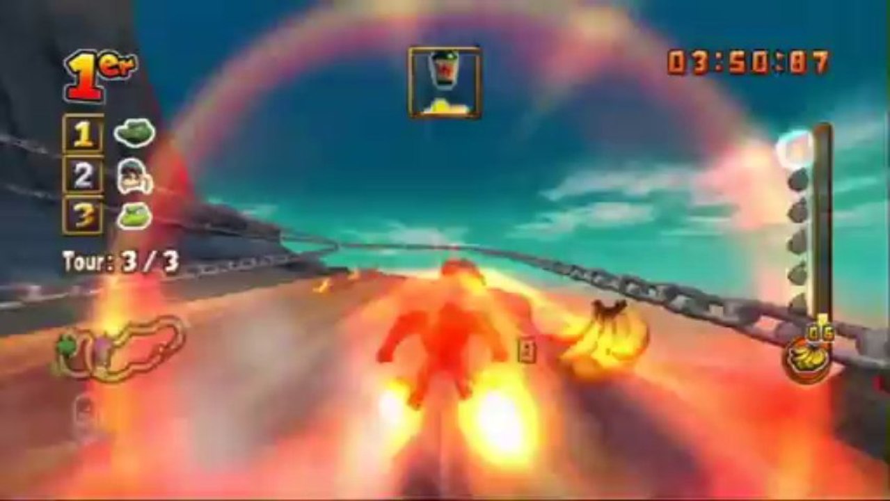 Donkey Kong : Jet Race - Grand Prix de la Jungle : Coupe Topaze (Novice)