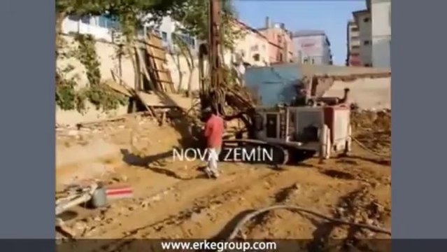 ERKE Dış Ticaret ltd., Soilmec Mini Piling Rig & Compair Diesel Portable Compressor - Nova Zemin