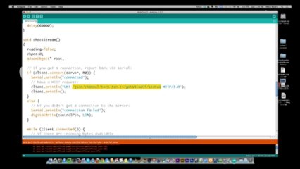 Checking uStream With An Arduino - Let's Make It - Episode 10