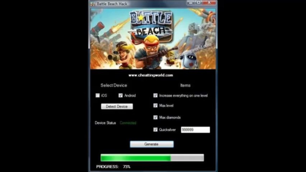Battle Beach Hack Android - Get Unlimited Quicksilver