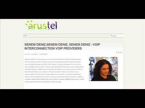 SENEM DENIZ,SENEM DENIZ, SENEM DENIZ : VOIP INTERCONNECTION VOIP PROVIDERS