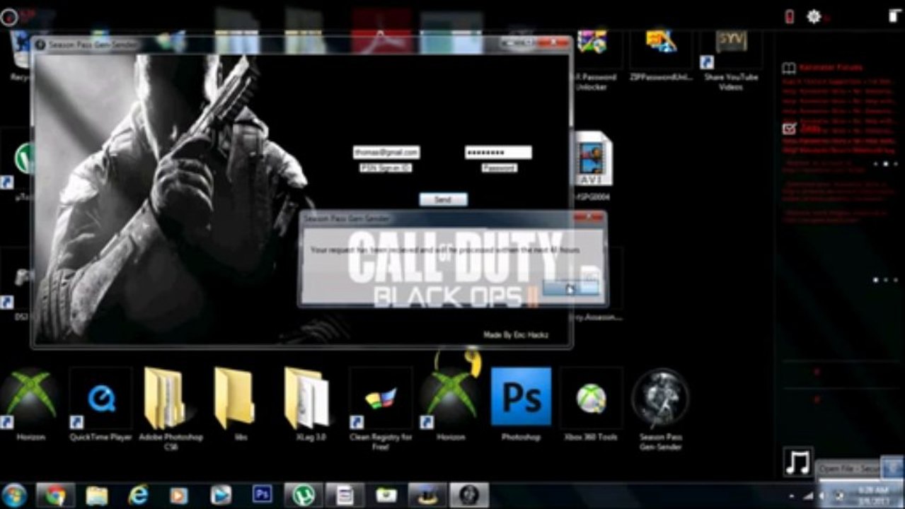 Latest Black Ops 2 Season Pass Generator PS3