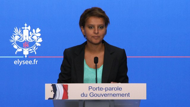 Point de presse du 28 août 2013 de Najat Vallaud-Belkacem