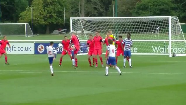 This is how you take a Free-Kick in Football. Amazing goal!