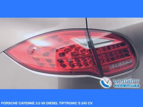 VODIFF : PORSCHE OCCASION ALSACE : PORSCHE CAYENNE 3.0 V6 DIESEL TIPTRONIC S 245 CV