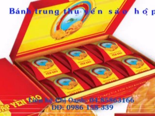 Bánh trung thu Yến sào khánh hoà cao cấp 2013