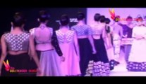 Glamorous Yellow & Black Patiala Suit At Lakme Fashion Week 2013