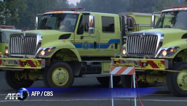 Etats-Unis: incendie gigantesque près du parc de Yosemite