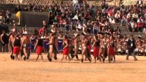 Nagaland-hornbill festival-phom dance-2