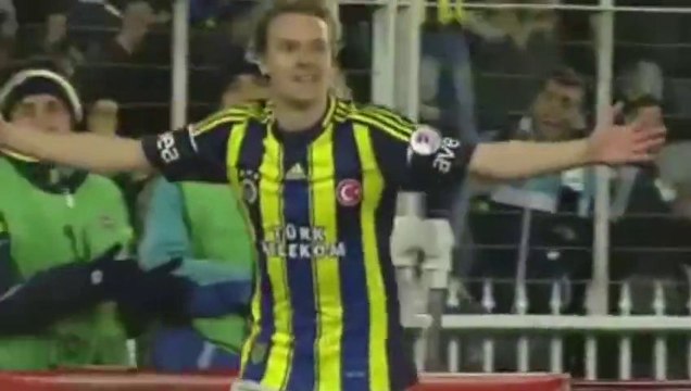 Le seul but de Milos Krasic à Fenerbahçe