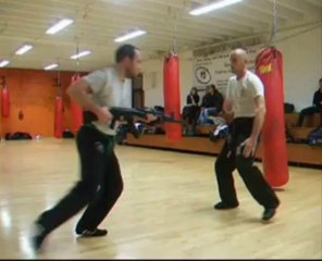 Démo de Krav-Maga au club de Mouscron