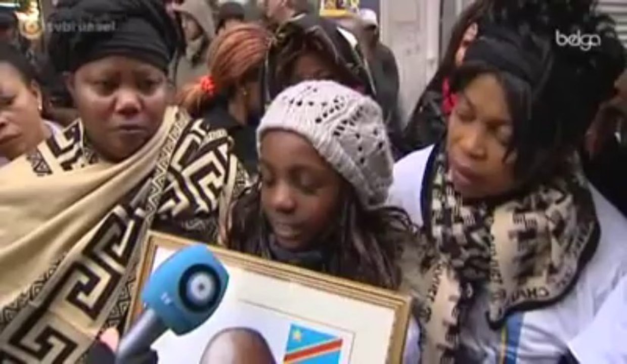 Manifestation anti-Kabila à Bruxelles