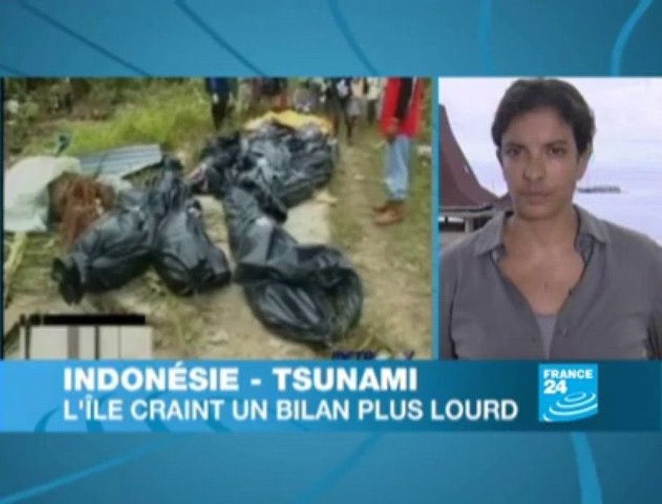 Le bilan du tsunami s'alourdit, les recherches pour retrouver des survivants se poursuivent (France24)
