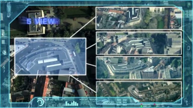 Des vues aériennes obliques pour les pompiers