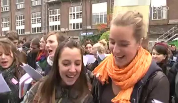 Des étudiants ULB-VUB samen contre le séparatisme