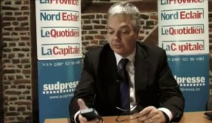 Didier Reynders teste l'application La Meuse