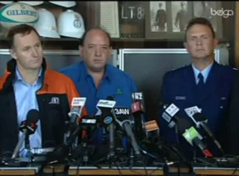 Les 29 mineurs coincés en Nouvelle-Zélande peut-être morts