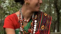 Nagaland-hornbill festival-Kachari woman in traditional dress