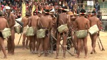 Nagaland-hornbill festival-Konyak tribe-field song-4