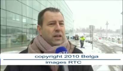 L'aéroport de Liège résiste bien aux intempéries