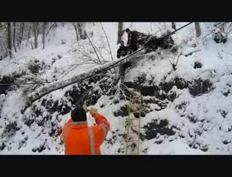 Neige à Beaufays et Embourg