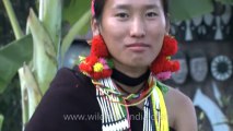 Nagaland-hornbill festival-Zeliang woman in traditional dress