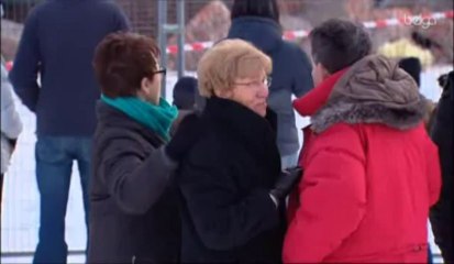 Une église s'effondre peu après la messe de minuit