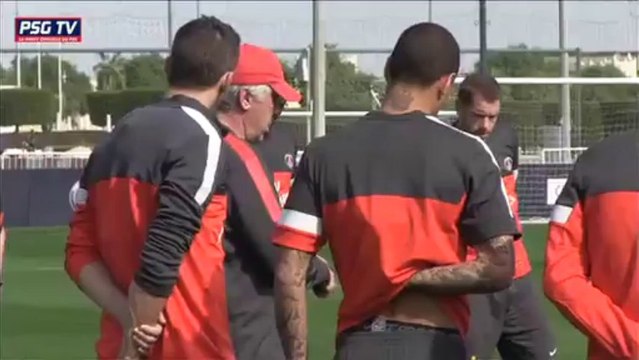 Conf' de Carlo Ancelotti et Blaise Matuidi