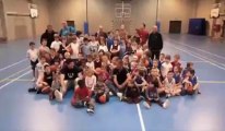 Les joueurs du RBC pepinster animent les jeunes de Henri Chapelle