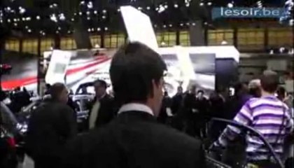 Salon de l'auto de Bruxelles 2011- Une minute trente pour convaincre: Audi A1