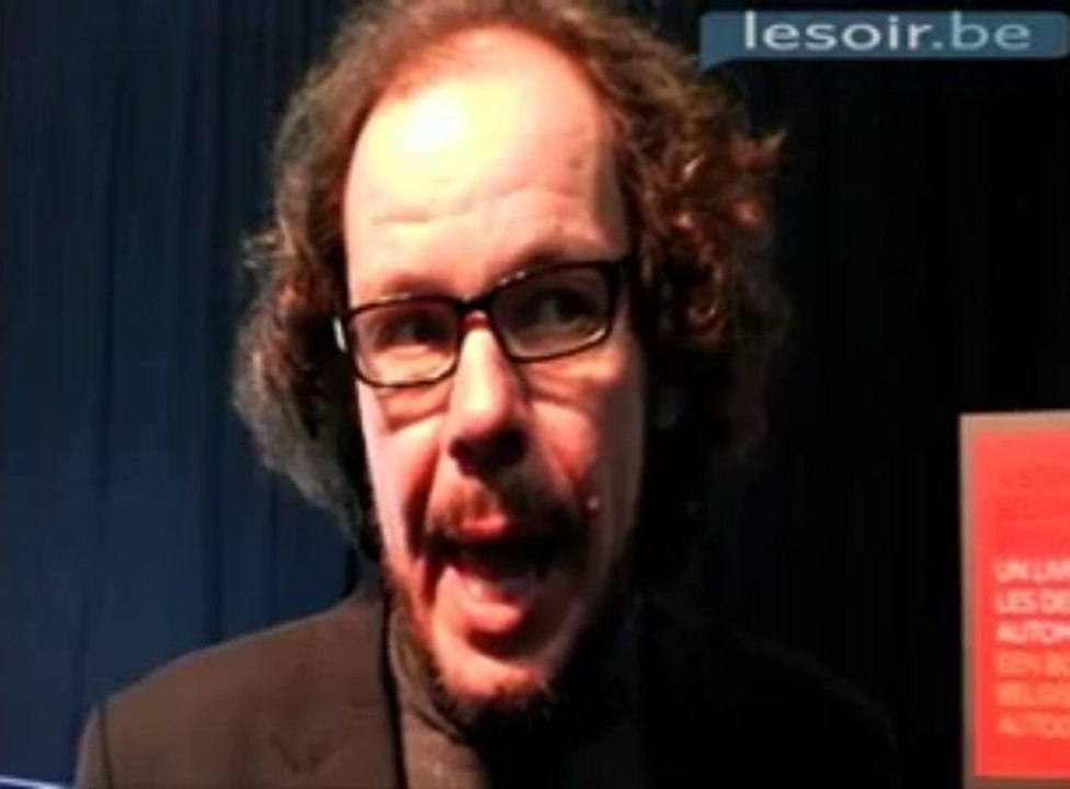 Salon de l'auto de Bruxelles 2011 - Bart Lenaerts et son livre Belgian Car Designers