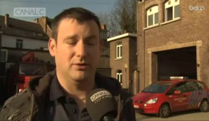 Le service 100 de Namur en grève