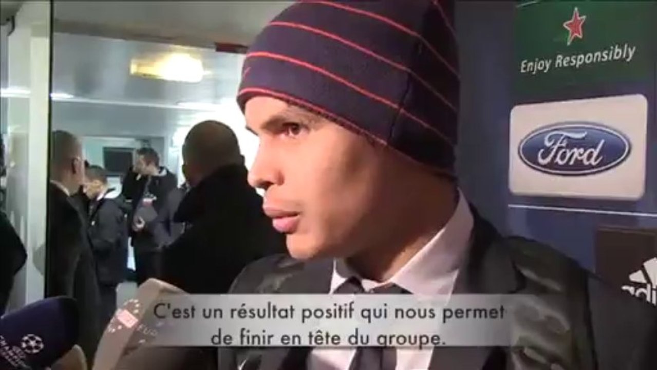 Thiago Silva après Paris-Porto