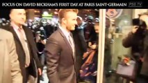 La journée de Beckham à Paris
