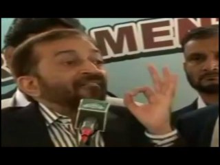 Farooq Sattar at Parliment House 27-08-2013