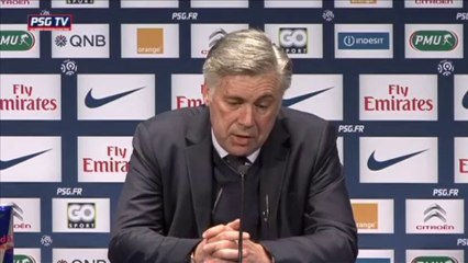 Conférence de presse de Carlo Ancelotti