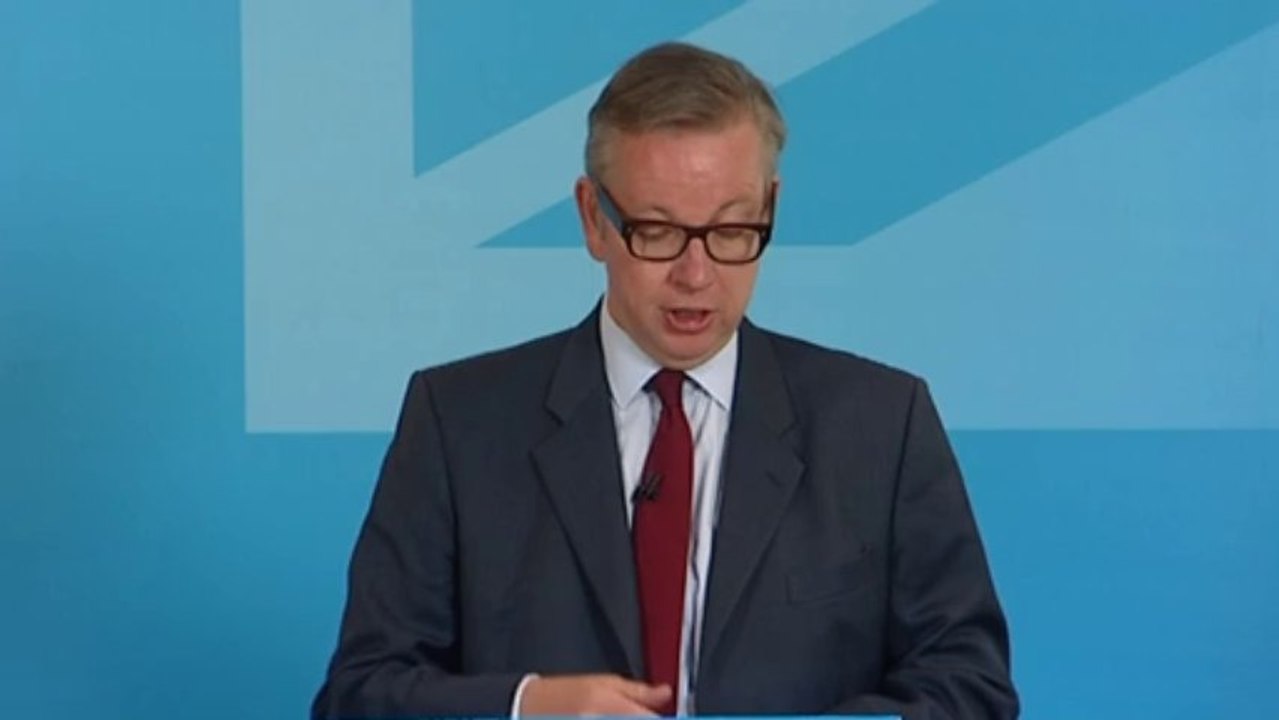 Gove attacks Miliband over union dependence