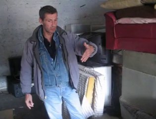 Thierry Peneff, 50 ans, SDF Squatteur à Huy 1