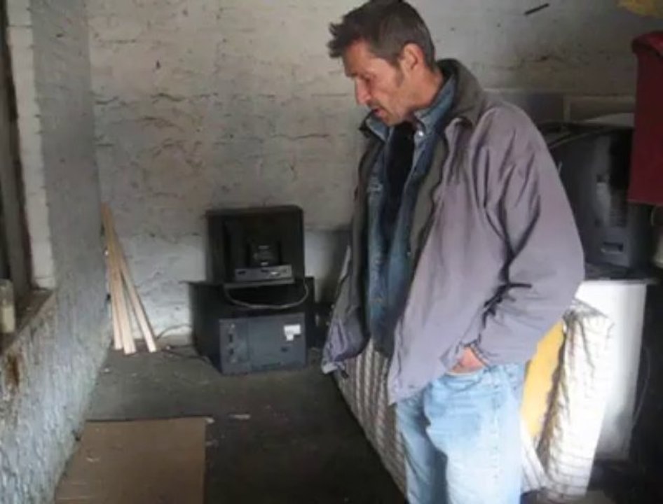 Thierry Peneff, 50 ans, SDF squatteur à Huy 2