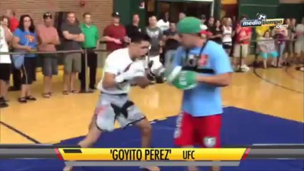UFC: Entrenamiento 'Goyito' Pérez