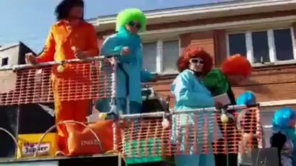 Le cortège du carnaval d'Amay