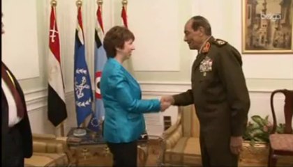 Catherine Ashton au Caire pour parler de la Libye