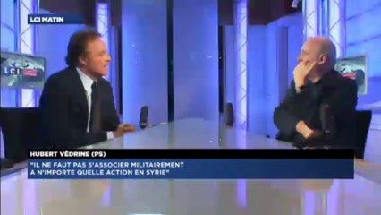 Hubert Védrine, invité politique de Guillaume Durand avec LCI