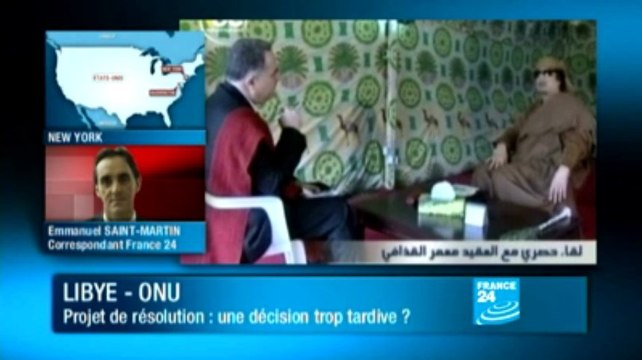 Libye - Kadhafi envoie ses troupes à la reconquête de Misrata