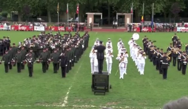 La Brabançonne par les Musiques belges