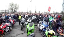 Mons : les motards rendent hommage à Etienne Manise