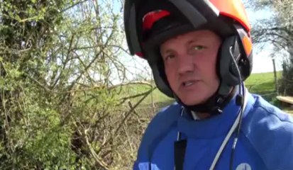 La police de Dinant sur des motos d'enduro