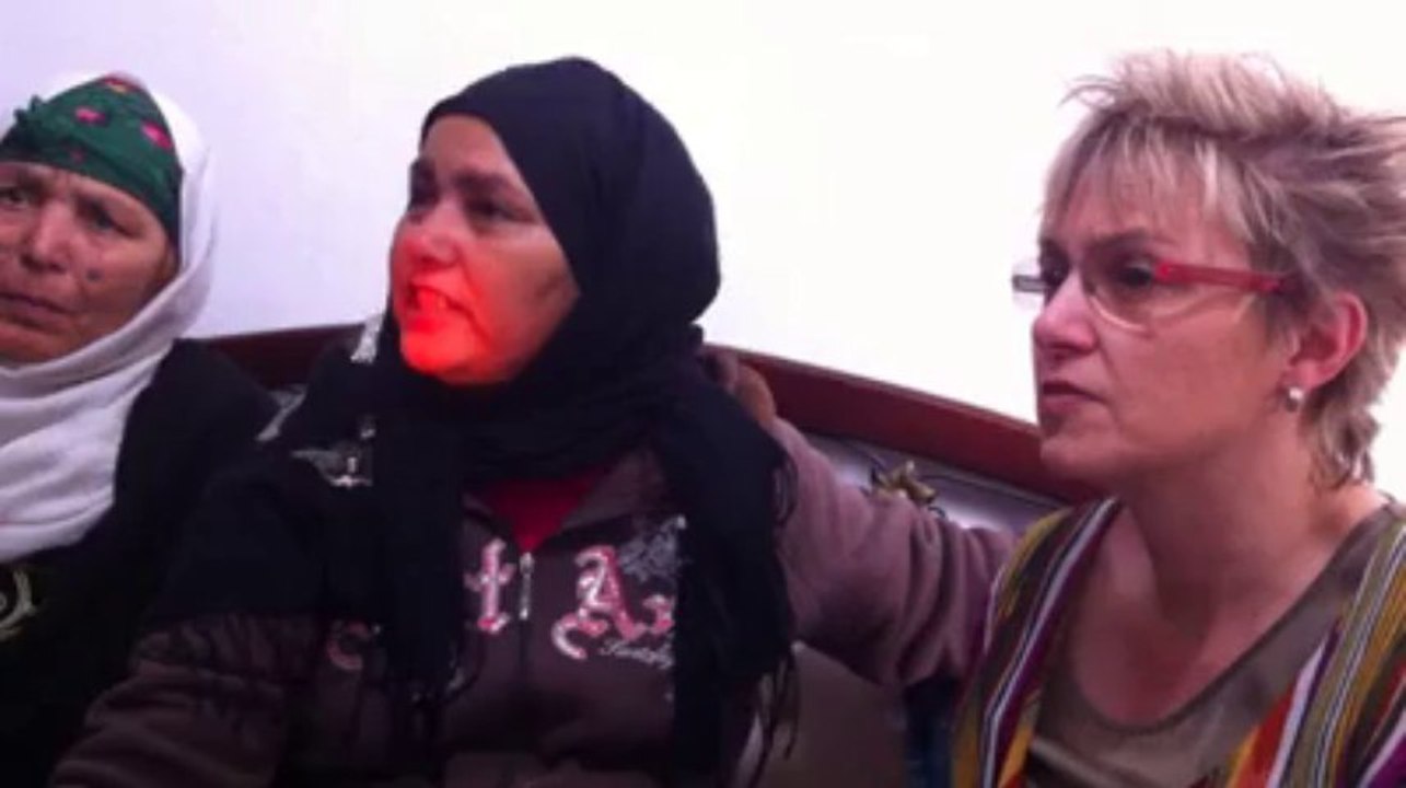 Les familles des martyrs en deuil