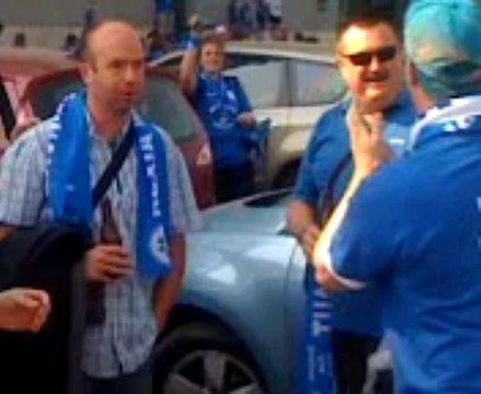 FInale de Basket: les supporters de Mons Hainaut donnent de la voix