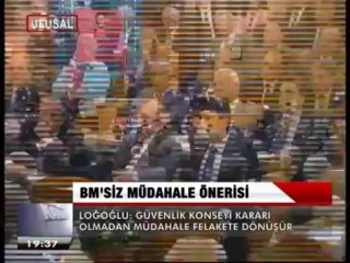 BM'SİZ MÜDAHALE ÖNERİSİNE CHP'DEN DESTEK.
